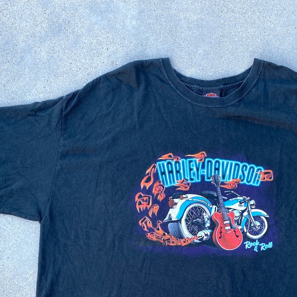 HARLEY DAVIDSON black t-SHIRT 4XL motorcycle men’s Wisconsin tee shirt biker big